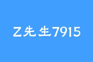Z先生7915