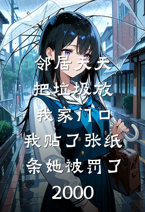 邻居天天把垃圾放我家门口，我贴了张纸条她被罚了2000周楼管张明最新好看小说_已完结小说邻居天天把垃圾放我家门口，我贴了张纸条她被罚了2000周楼管张明