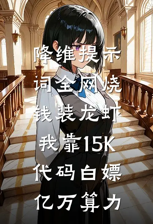 降维提示词-全网烧钱装龙虾，我靠15K代码白嫖亿万算力(王少林妙妙)在线阅读免费小说_完整版小说免费阅读降维提示词-全网烧钱装龙虾，我靠15K代码白嫖亿万算力(王少林妙妙)