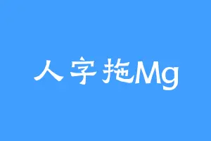 人字拖Mg