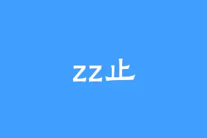 zz止