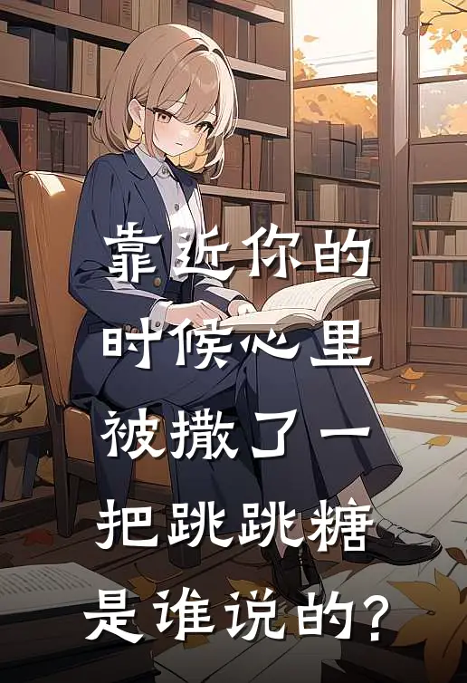 靠近你的时候心里被撒了一把跳跳糖,是谁说的?