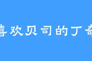 喜欢贝司的丁奇