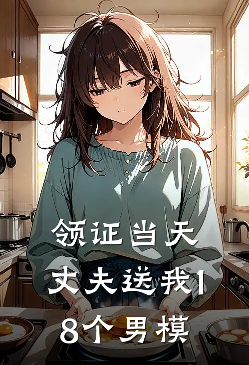 领证当天，丈夫送我18个男模